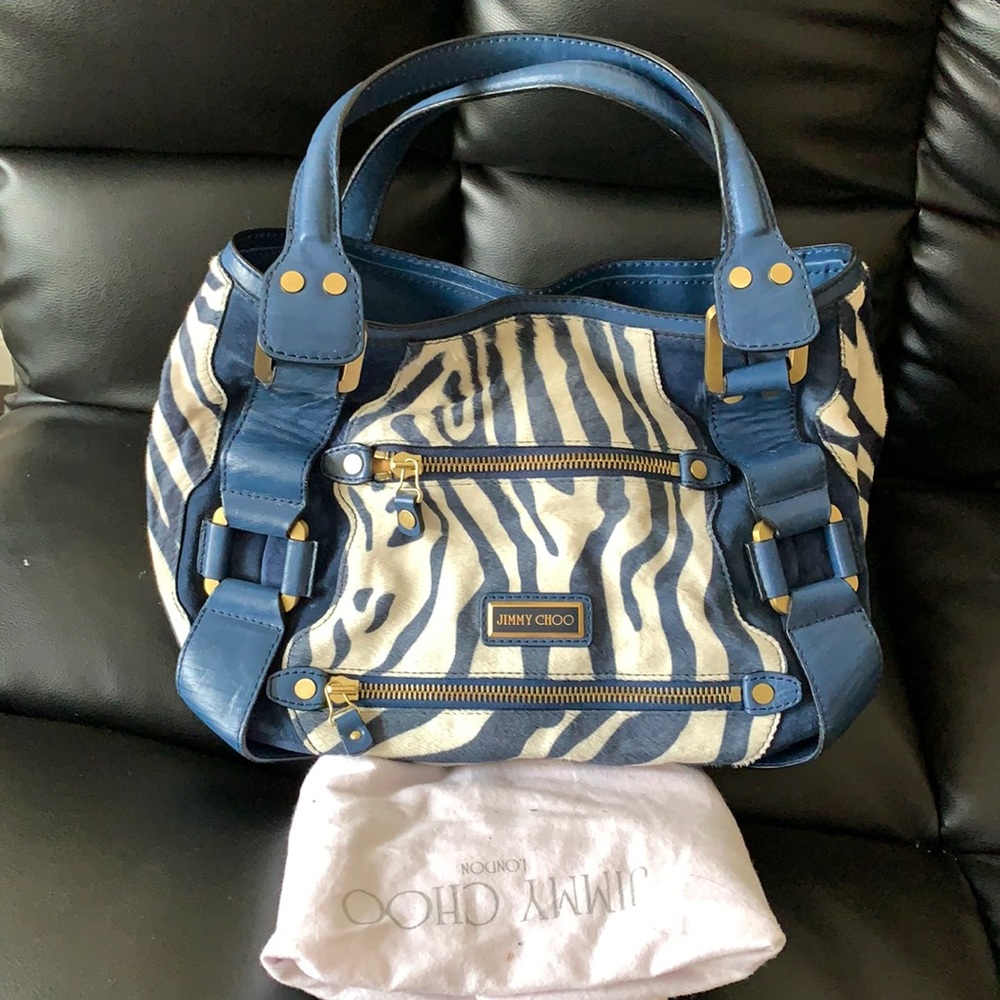 💯 authentic JIMMY CHOO medium bag